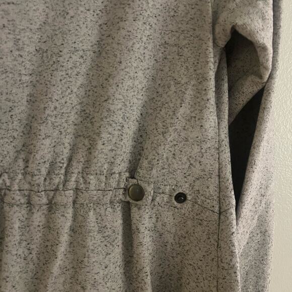 Spirithouse Gray Longline Lightweight Button Up Jacket Small - Picture 7 of 12